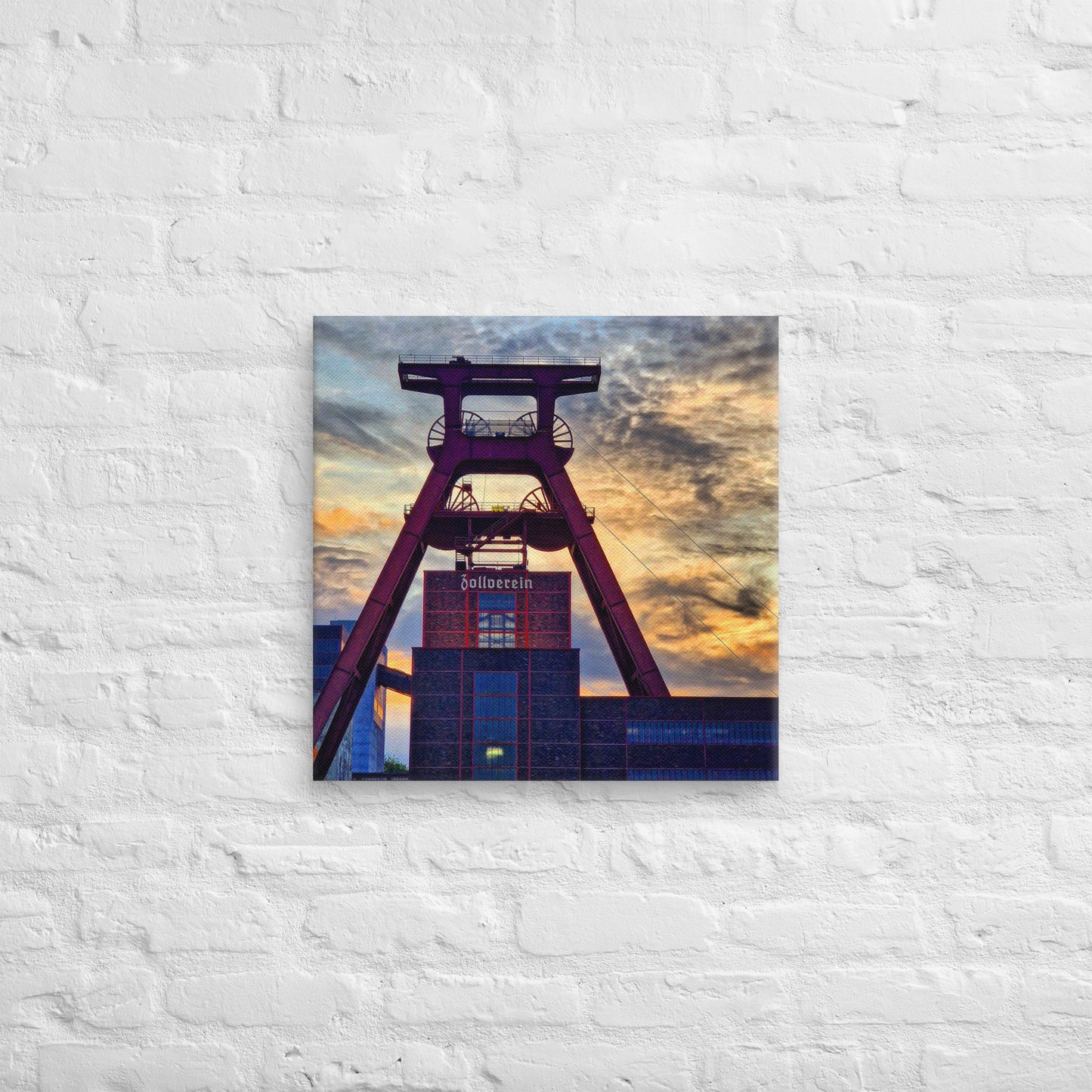 Leinwand Zeche Zollverein Essen