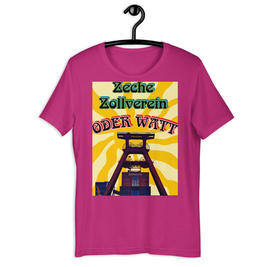 T-Shirt Zeche Zollverein Oder Watt